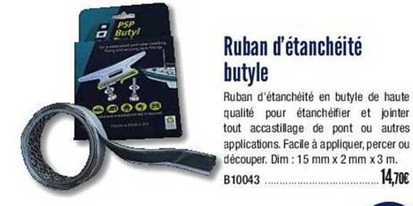 ruban d'étanchéité butyle