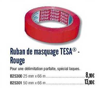 Ruban De Masquage Tesa - Rouge