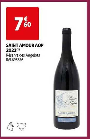 saint amour aop 2022 réserve des angelots