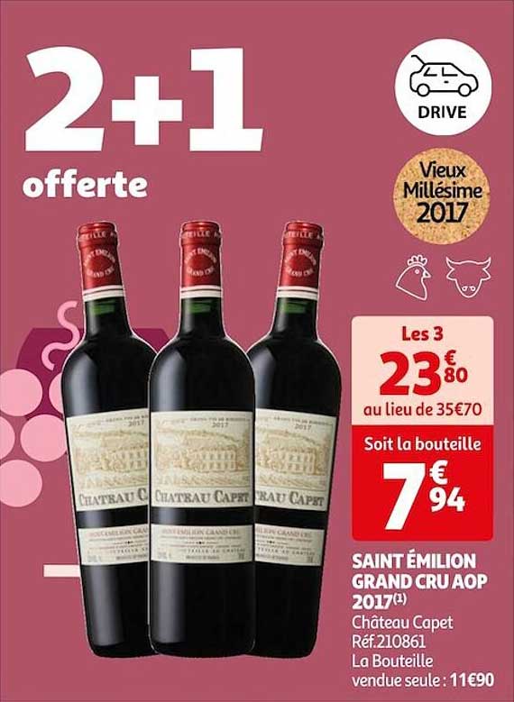 saint émilion grand cru aop 2017 château capet
