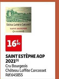 saint estèphe aop 2021 cru bourgeois château laffite carcasset