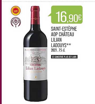 saint-estèphe aop château lilian ladouys