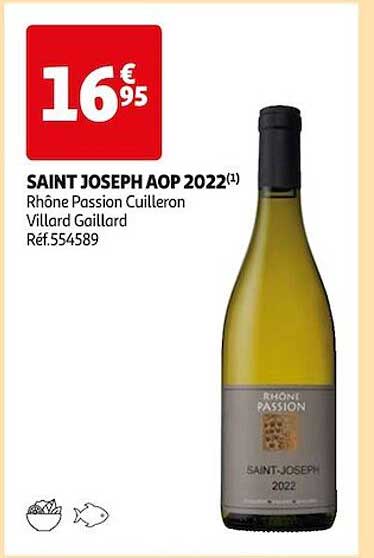 saint joseph aop 2022 rhône passion cuilleron villard gaillard