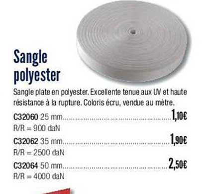 Sangle Polyester