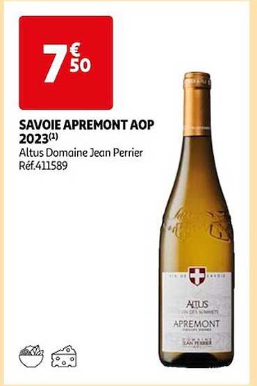 savoie apremont aop 2023 altus domaine jean perrier