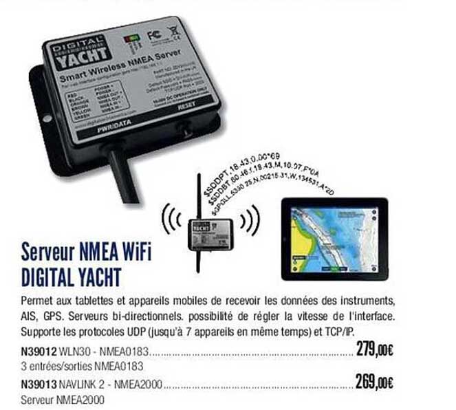 serveur nmea wifi digital yacht