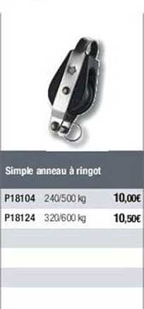 simple anneau à ringot