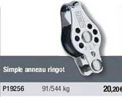 simple anneau ringot