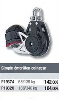 simple émerillon coinceur