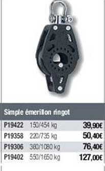 simple émerillon ringot