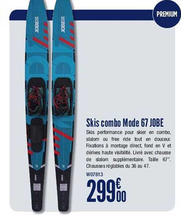 skis combo mode 67 jobe