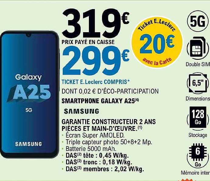 smartphone galaxy a25 samsung