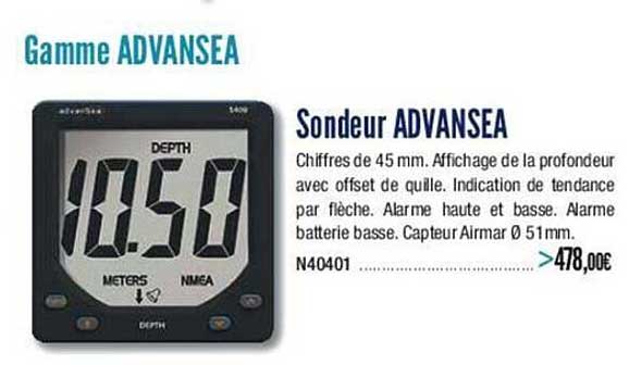 sondeur advansea