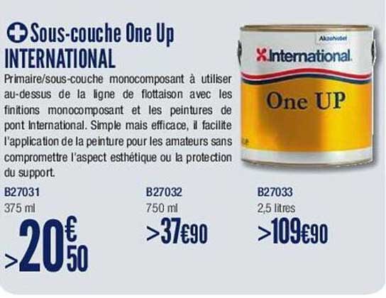 sous-couche one up international