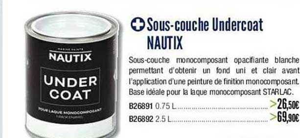 sous-couche undercoat nautix