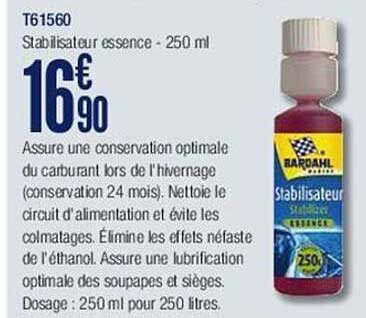 stablisateur essences - 250 ml