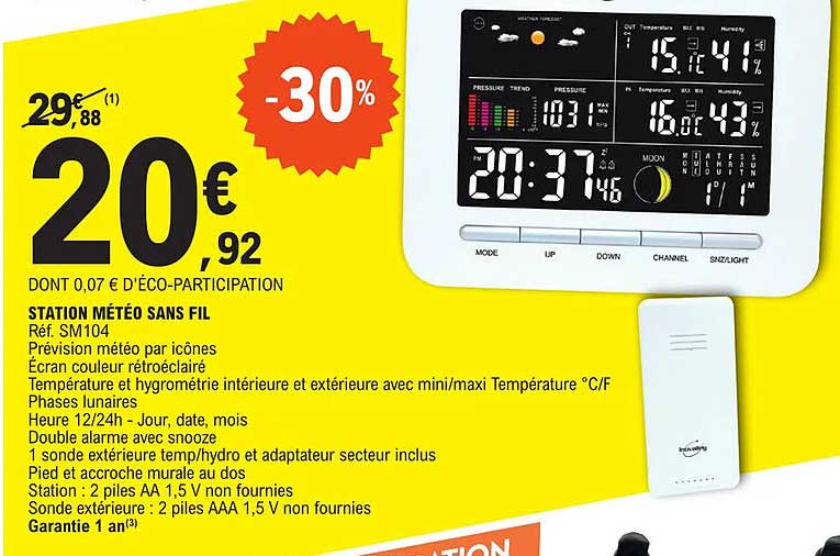 station météo sans fil