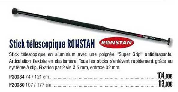 stick télescopique ronstan