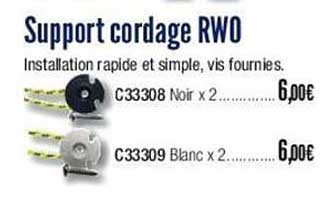 support cordage rwo