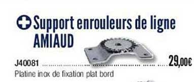support enrouleurs de ligne amiaud