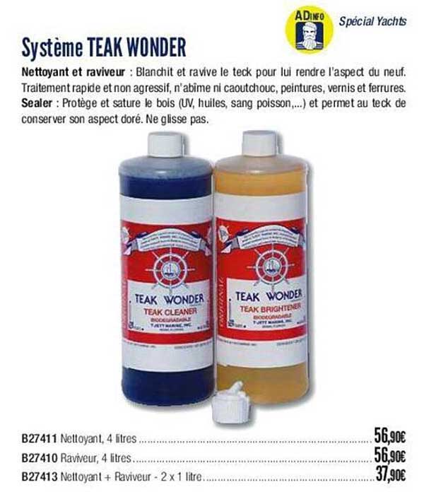 système teak wonder