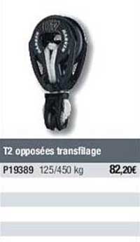 T2 Opposées Transfilage