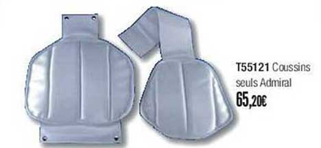 t55121 coussins seuls admiral