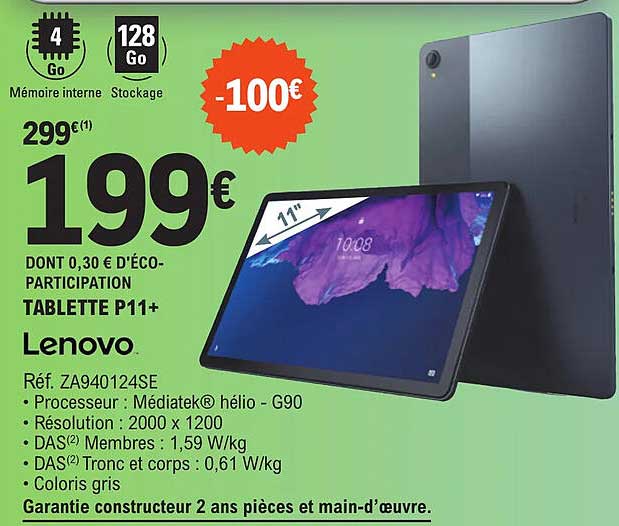 tablette p11+ lenovo