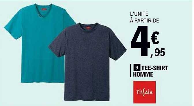 tee-shirt homme tissaia