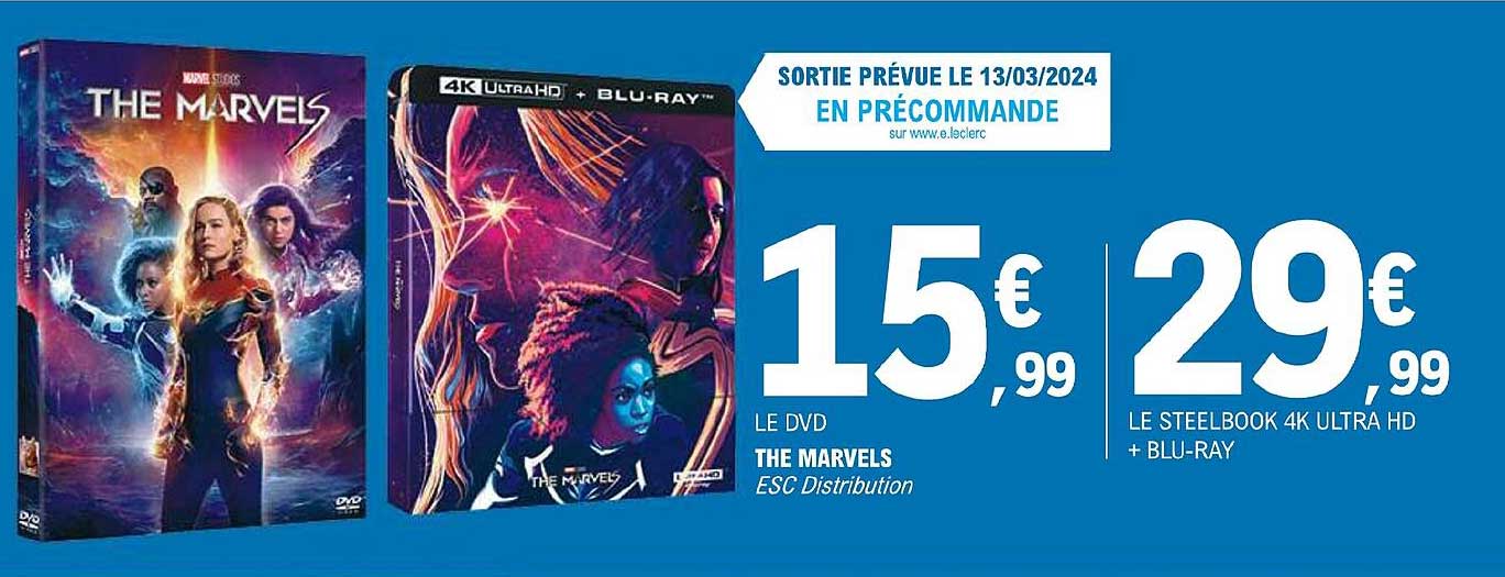 the marvels esc distribution