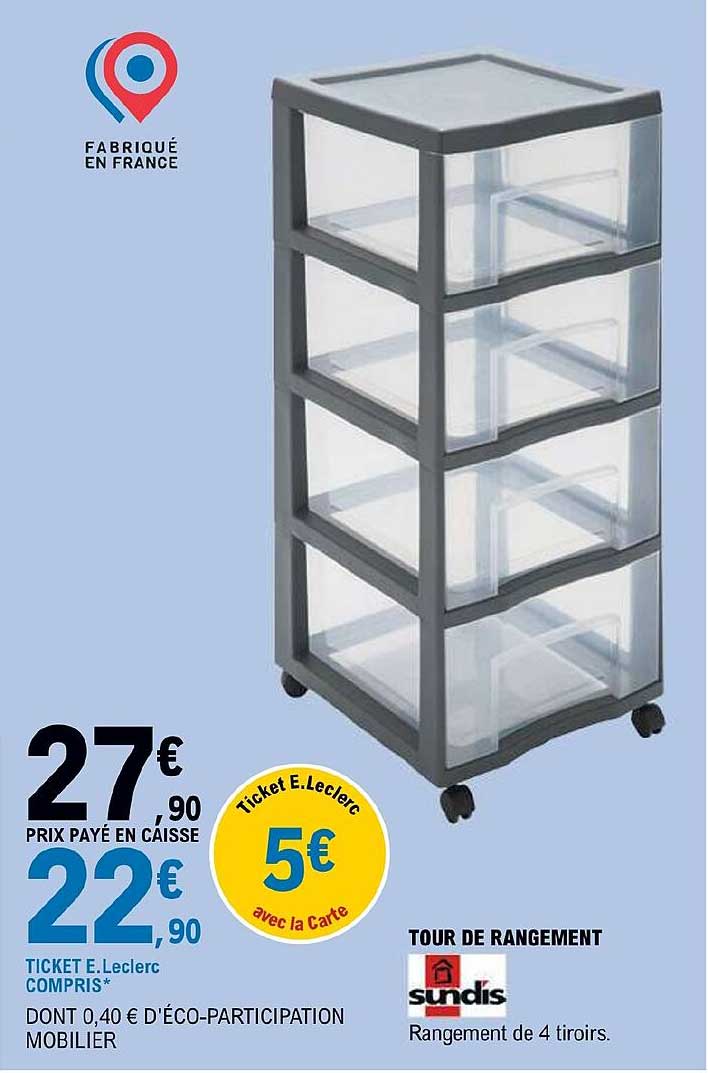 Tour De Rangement Sundis