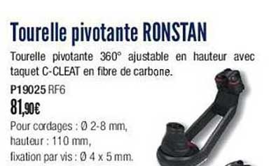 Tourelle Pivotante Ronstan