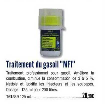 traitement du gasoil "mf1"