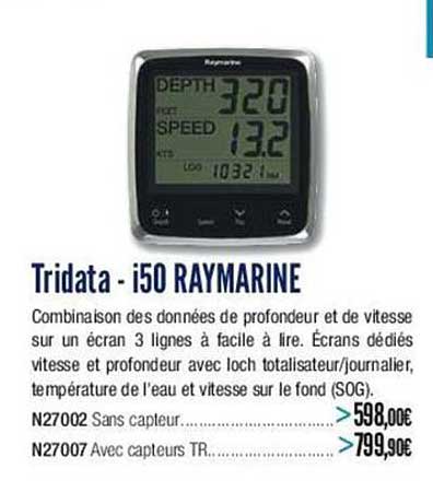 tridata - i50 raymarine