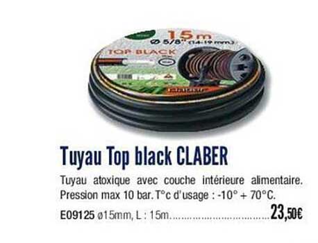 Tuyau Top Black Claber