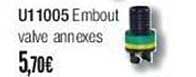 u1 1005 embout valve annexes