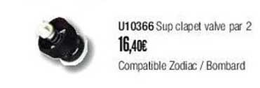u10366 sup clapet valve par 2