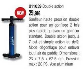 U11039 Double Action