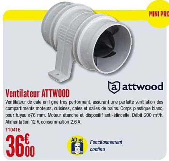 ventilateur attwood