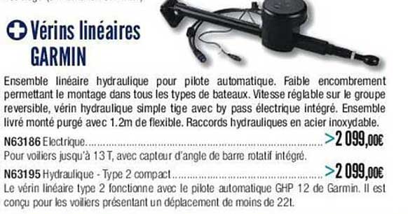 vérins linéaires garin
