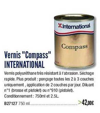 vernis "compass" international