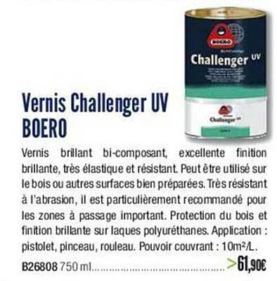 vernis challenger uv boero