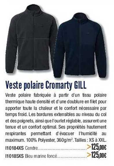 veste polaire cromarty gill