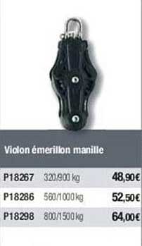 violon émerillon manille