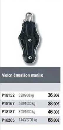 violon émerillon manille