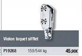 violon taquet sifflet