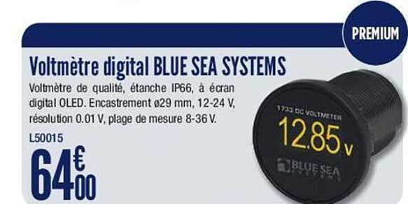 Voltmère Digçital Blue Sea Systems