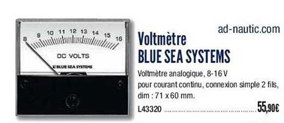 voltmètre blue sea systems