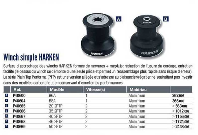 winch simple harken