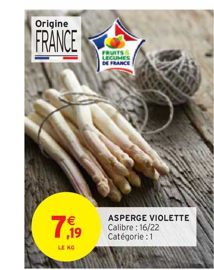 asperge violette